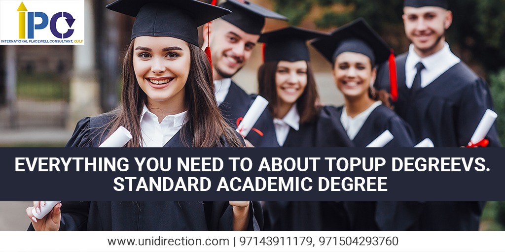 Everything You Need To About Topup Degreevs. Standard Academic Degree IPC