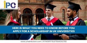 apply for ascholarship in UK universities